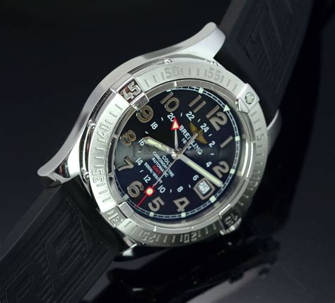 breitling gmt colt wuickjust|breitling aeromarine colt gmt.